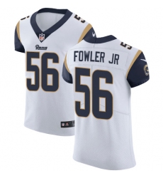 Men's Nike Los Angeles Rams #56 Dante Fowler Jr White Vapor Untouchable Elite Player NFL Jersey