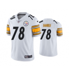 Men's Pittsburgh Steelers #78 James Daniels White Vapor Untouchable Limited Stitched Jersey