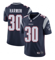 Youth Nike New England Patriots #30 Duron Harmon Navy Blue Team Color Vapor Untouchable Limited Player NFL Jersey
