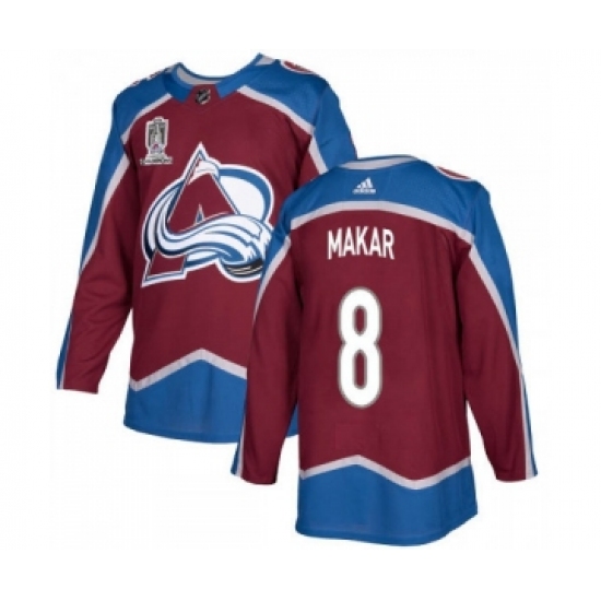 Men's Colorado Avalanche 8 Cale Makar 2022 Stanley Cup Champions Patch