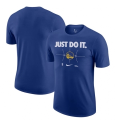 Men's Golden State Warriors Blue Just Do It T-Shirt