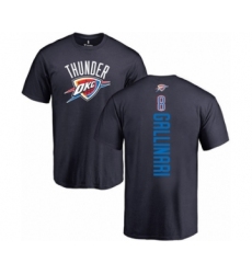 Basketball Oklahoma City Thunder #8 Danilo Gallinari Navy Blue Backer T-Shirt