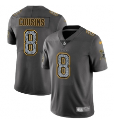 Youth Nike Minnesota Vikings #8 Kirk Cousins Gray Static Vapor Untouchable Limited NFL Jersey Youth Nike Minnesota Vikings #8 Kirk Cousins Gray Static Vapor Untouchable Limited NFL Jersey