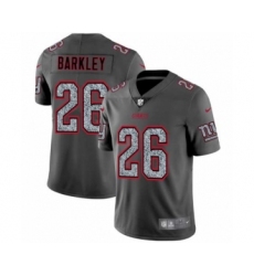 Men's New York Giants #26 Saquon Barkley Limited Gray Static Fashion Limited Football Jersey Men's New York Giants #26 Saquon Barkley Limited Gray Static Fashion Limited Football Jersey