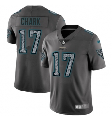 Youth Nike Jacksonville Jaguars #17 DJ Chark Gray Static Vapor Untouchable Limited NFL Jersey