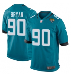 Men's Nike Jacksonville Jaguars #90 Taven Bryan Game Black Alternate NFL Jersey