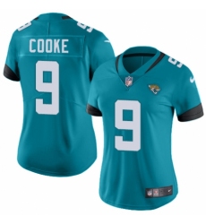Women's Nike Jacksonville Jaguars #9 Logan Cooke Black Alternate Vapor Untouchable Elite Player NFL Jersey