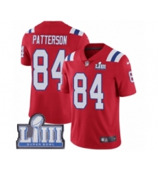 Youth Nike New England Patriots #84 Cordarrelle Patterson Red Alternate Vapor Untouchable Limited Player Super Bowl LIII Bound NFL Jersey