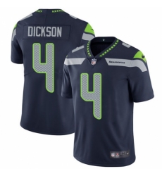 Youth Nike Seattle Seahawks #4 Michael Dickson Navy Blue Team Color Vapor Untouchable Elite Player NFL Jersey