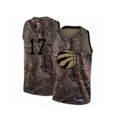 Men's Toronto Raptors #17 Jeremy Lin Swingman Camo Realtree Collection 2019 Basketball Finals Bound Jersey