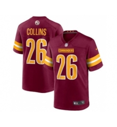 Men's Washington Commanders #26 Landon Collins 2022 Burgundy Game Stitched Jersey Men's Washington Commanders #26 Landon Collins 2022 Burgundy Game Stitched Jersey