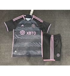 Men's Inter Miami CF Black Soccer Jersey Suit