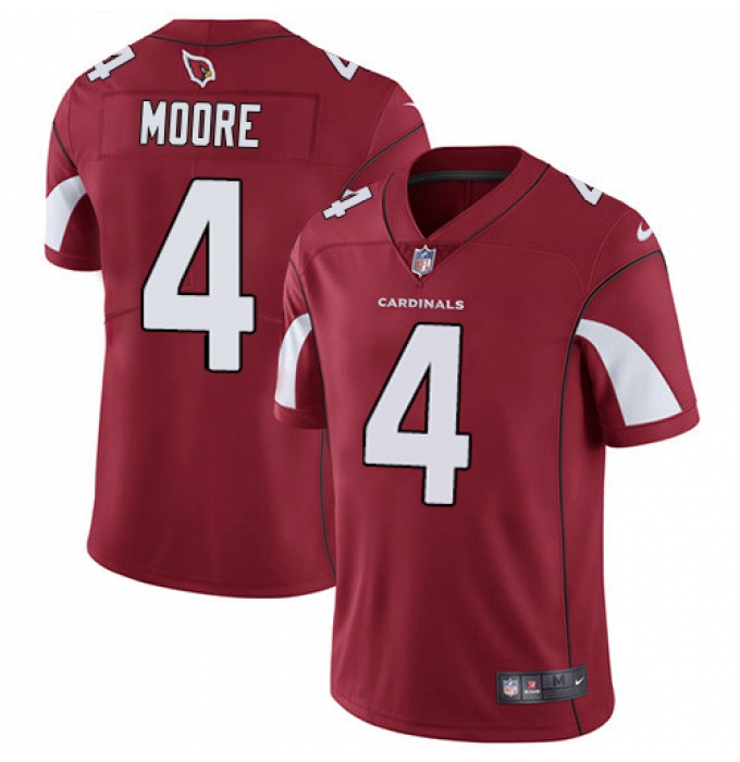 Men's Nike Arizona Cardinals #4 Rondale Moore Red Stitched NFL Limited Rush Jersey