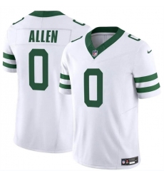 Men's New York Jets #0 Braelon Allen White 2024 F.U.S.E. Vapor Limited Stitched Jersey Men's New York Jets #0 Braelon Allen White 2024 F.U.S.E. Vapor Limited Stitched Jersey