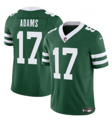 Men's New York Jets #17 Davante Adams Green 2024 F.U.S.E. Throwback Limited Football Stitched Jersey Men's New York Jets #17 Davante Adams Green 2024 F.U.S.E. Throwback Limited Football Stitched Jersey