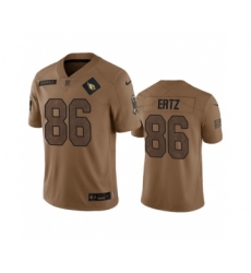 Men's Nike Arizona Cardinals #86 Zach Ertz 2023 Brown Salute To Service Limited Football Stitched Jersey Men's Nike Arizona Cardinals #86 Zach Ertz 2023 Brown Salute To Service Limited Football Stitched Jersey