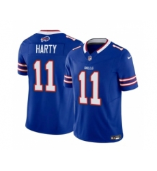 Men's Nike Buffalo Bills #11 Deonte Harty Blue 2023 F.U.S.E. Vapor Untouchable Limited Football Stitched Jersey Men's Nike Buffalo Bills #11 Deonte Harty Blue 2023 F.U.S.E. Vapor Untouchable Limited Football Stitched Jersey