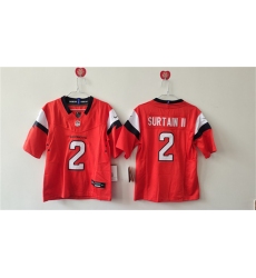 Women's Denver Broncos #2 Pat Surtain II Orange 2024 F.U.S.E. Vapor Stitched Jersey(Run Small) Women's Denver Broncos #2 Pat Surtain II Orange 2024 F.U.S.E. Vapor Stitched Jersey(Run Small)