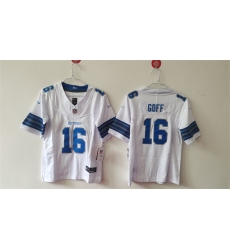 Youth Detroit Lions #16 Jared Goff White 2024 F.U.S.E. Vapor Limited Stitched Jersey Youth Detroit Lions #16 Jared Goff White 2024 F.U.S.E. Vapor Limited Stitched Jersey