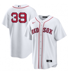 Men's Boston Red Sox #39 Marcelo Mayer White 2024 Cool Base Stitched Baseball Jersey