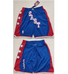 Men's All Star Blue Eastern Conference Shorts (Run Small)