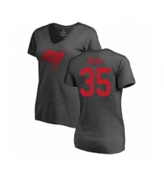 Football Women's Tampa Bay Buccaneers #35 Jamel Dean Ash One Color T-Shirt
