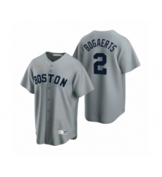 Youth Boston Red Sox #2 Xander Bogaerts Nike Gray Cooperstown Collection Road Jersey