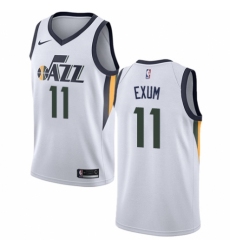 Women's Nike Utah Jazz #11 Dante Exum Swingman NBA Jersey - Association Edition