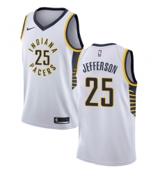 Youth Nike Indiana Pacers #25 Al Jefferson Swingman White NBA Jersey - Association Edition