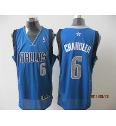 Mavericks Revolution 30 #6 Tyson Chandler Sky Blue Stitched NBA Jersey