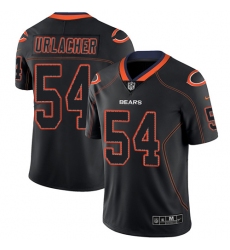 Men's Nike Chicago Bears #54 Brian Urlacher Limited Lights Out Black Rush NFL Jersey