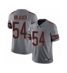 Women's Chicago Bears #54 Brian Urlacher Limited Silver Inverted Legend Football Jersey