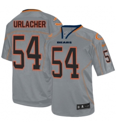 Youth Nike Chicago Bears #54 Brian Urlacher Elite Lights Out Grey NFL Jersey