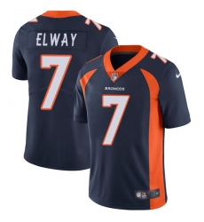 Men's Nike Denver Broncos #7 John Elway Navy Blue Alternate Vapor Untouchable Limited Player NFL Jersey Men's Nike Denver Broncos #7 John Elway Navy Blue Alternate Vapor Untouchable Limited Player NFL Jersey