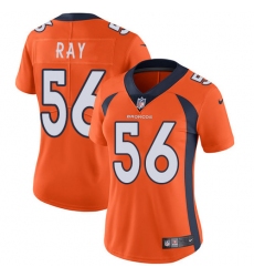 Women's Nike Denver Broncos #56 Shane Ray Orange Team Color Vapor Untouchable Limited Player NFL Jersey
