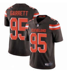 Men's Nike Cleveland Browns #95 Myles Garrett Brown Team Color Vapor Untouchable Limited Player NFL Jersey Men's Nike Cleveland Browns #95 Myles Garrett Brown Team Color Vapor Untouchable Limited Player NFL Jersey