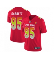 Men's Nike Cleveland Browns #95 Myles Garrett Limited Red AFC 2019 Pro Bowl NFL Jersey Men's Nike Cleveland Browns #95 Myles Garrett Limited Red AFC 2019 Pro Bowl NFL Jersey