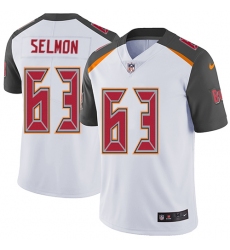 Youth Nike Tampa Bay Buccaneers #63 Lee Roy Selmon White Vapor Untouchable Limited Player NFL Jersey