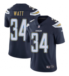 Youth Nike Los Angeles Chargers #34 Derek Watt Navy Blue Team Color Vapor Untouchable Limited Player NFL Jersey