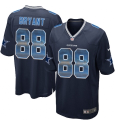 Youth Nike Dallas Cowboys #88 Dez Bryant Limited Navy Blue Strobe NFL Jersey