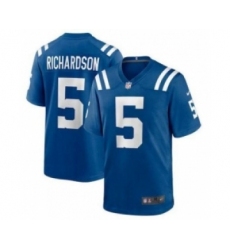 Nike Indianapolis Colts #5 Anthony Richardson Blue Vapor Untouchable Limited Stitched NFL Jersey
